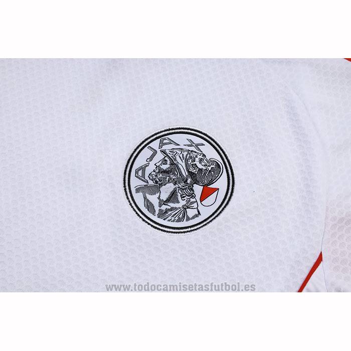 Chandal del Ajax Manga Corta 2025-2026 Blanco - Pantalon Corto